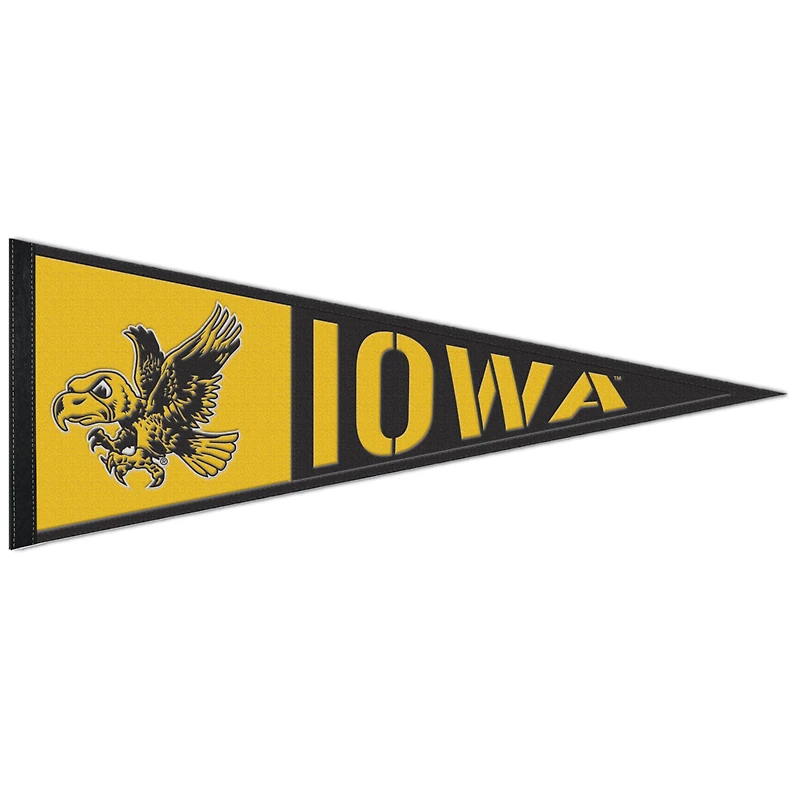 WinCraft Iowa Hawkeyes 13" x 32" Retro Logo Pennant