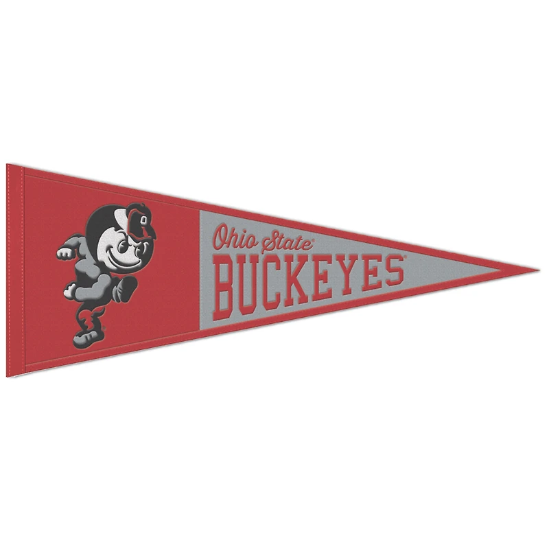 WinCraft Ohio State Buckeyes 13" x 32" Retro Logo Pennant