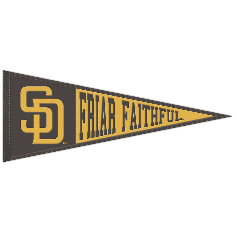 WinCraft San Diego Padres 13" x 32" Slogan Pennant