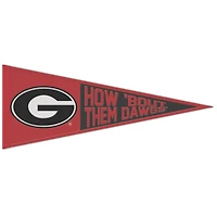WinCraft Georgia Bulldogs 13" x 32" Slogan Pennant
