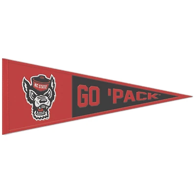 WinCraft NC State Wolfpack 13" x 32" Slogan Pennant