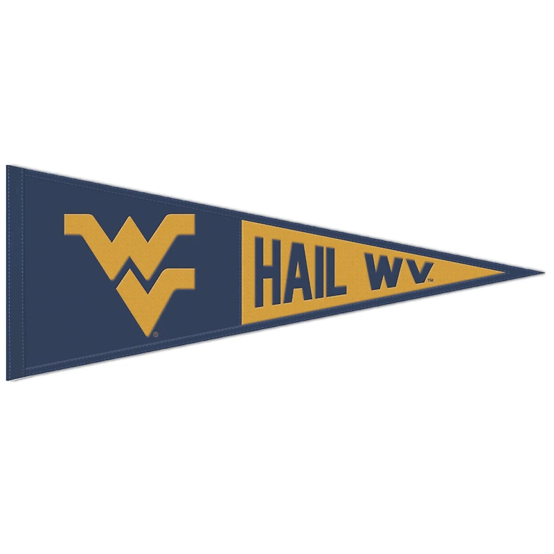 WinCraft West Virginia Mountaineers 13" x 32" Slogan Pennant