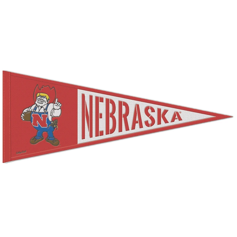 WinCraft Nebraska Huskers 13" x 32" Vault Pennant