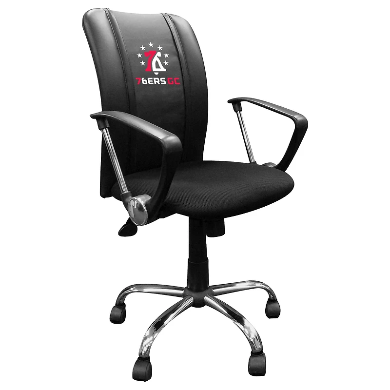 Black 76ers GC Curve Task Chair