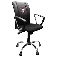 Black 76ers GC Curve Task Chair