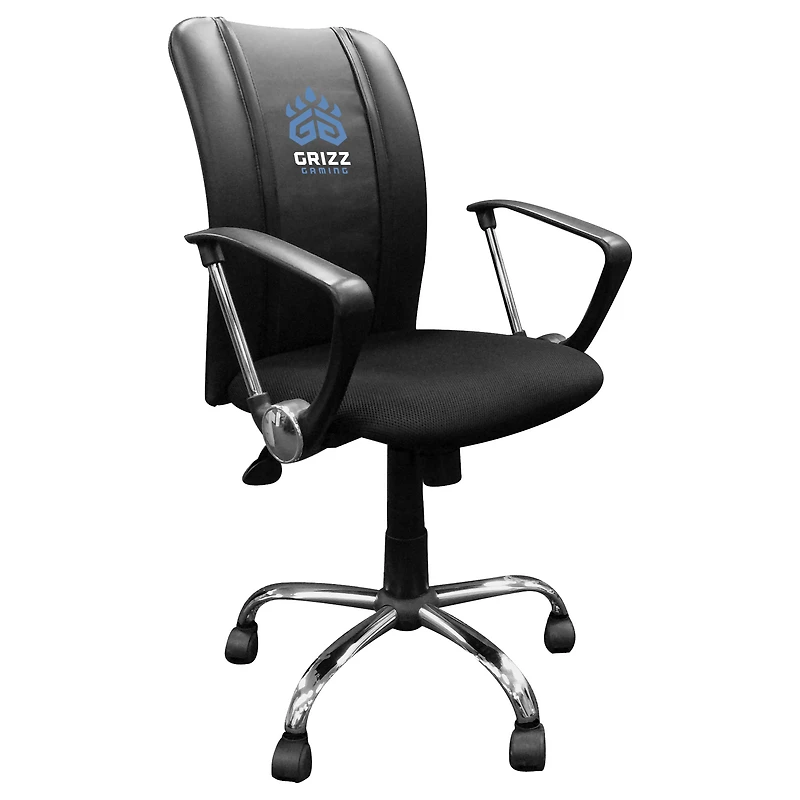 Black Grizz Gaming Curve Task Chair