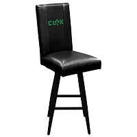 Black Celtics Crossover Gaming Logo Swivel Bar Stool 2000