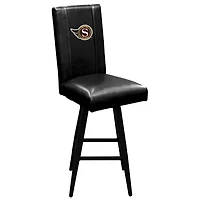 Black Ottawa Senators Logo Swivel Bar Stool 2000