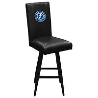 Black Tampa Bay Lightning Logo Swivel Bar Stool 2000