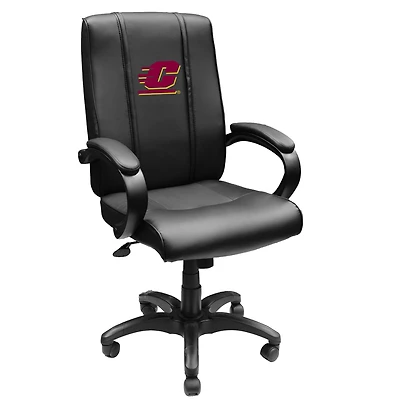 Black Central Michigan Chippewas Office Chair 1000