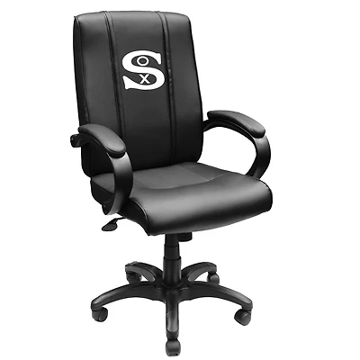 Black Chicago White Sox Team Logo Office Chair 1000