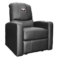 Black Georgia Bulldogs Stealth Manual Recliner
