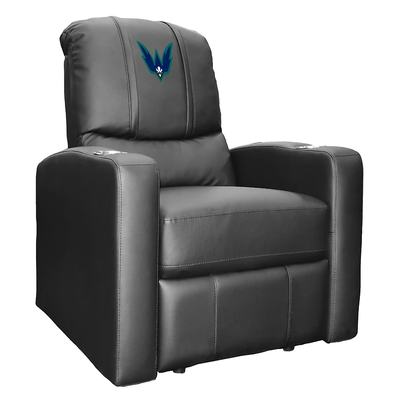 Black UNC Wilmington Seahawks Team Stealth Manual Recliner