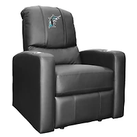 Black Florida Marlins Team Stealth Manual Recliner