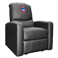 Black Chicago Cubs Team Logo Stealth Manual Recliner
