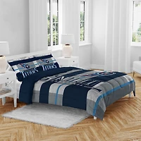 Tennessee Titans Heathered Stripe 3-Piece Full/Queen Bed Set