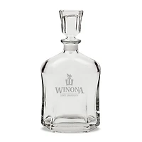 Winona State Warriors 23.75oz. Crystal Whisky Decanter