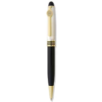 Black/Pearl Endicott College Ball Point Pen