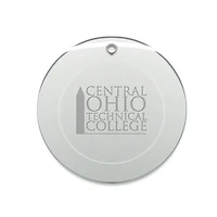 Central Ohio Technical College 3'' Round Glass Ornament