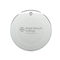 Saint Mary's Belles 3'' Round Glass Ornament