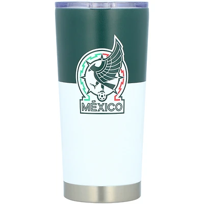 Mexico National Team 20oz. Colorblock Stainless Steel Tumbler