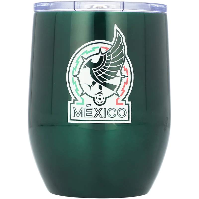 Mexico National Team Flipside Stainless Curved Beverage