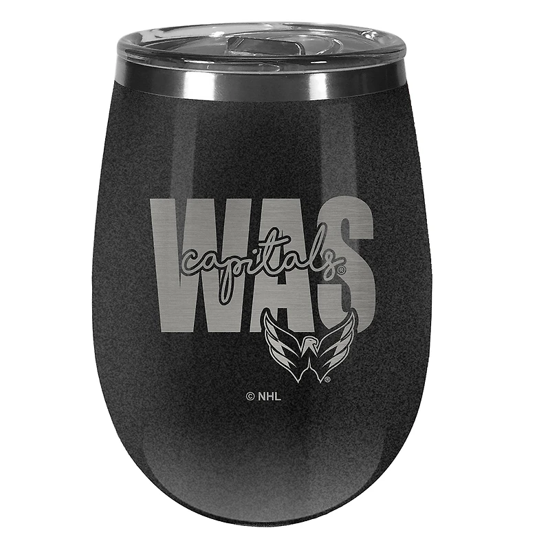 Washington Capitals 10oz. Onyx Wine Tumbler