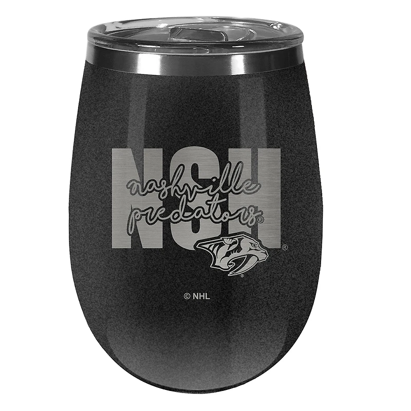 Nashville Predators 10oz. Onyx Wine Tumbler