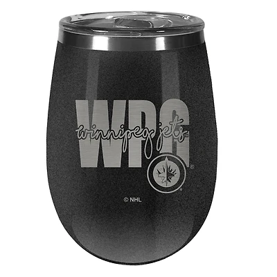 Winnipeg Jets 10oz. Onyx Wine Tumbler