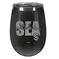 Seattle Kraken 10oz. Onyx Wine Tumbler