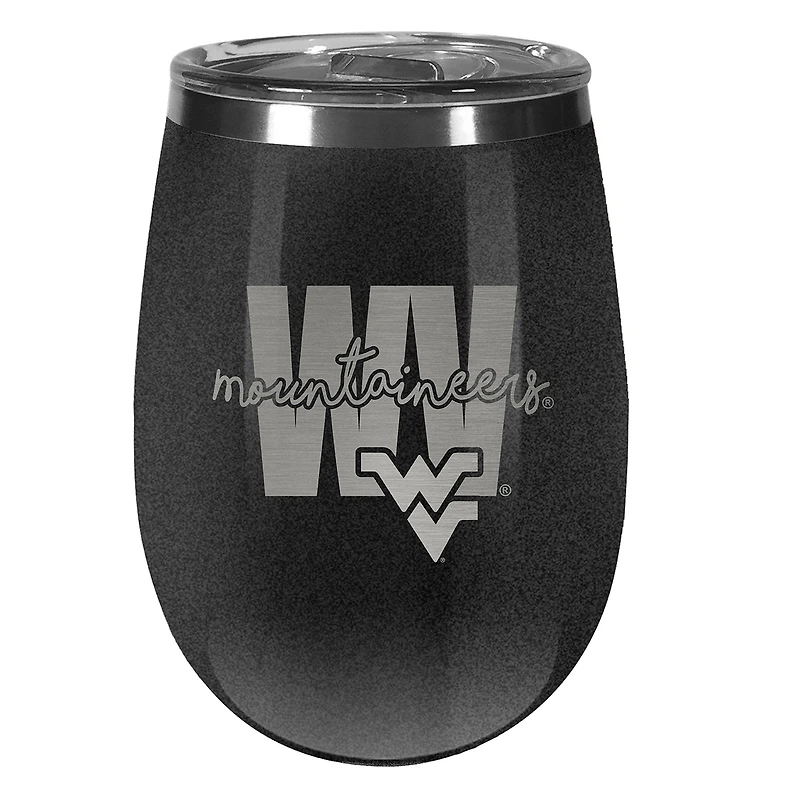 West Virginia Mountaineers 10oz. Onyx Wine Tumbler