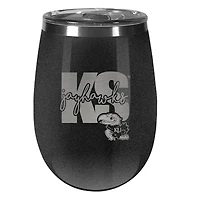 Kansas Jayhawks 10oz. Onyx Wine Tumbler