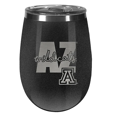 Arizona Wildcats 10oz. Onyx Wine Tumbler