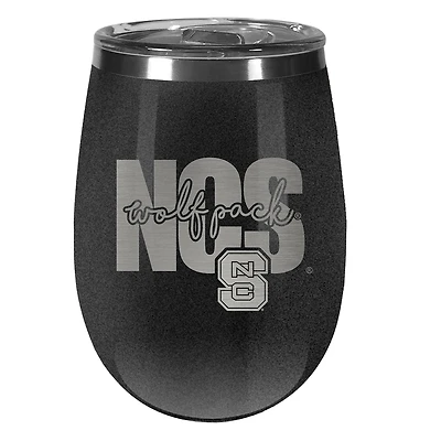 NC State Wolfpack 10oz. Onyx Wine Tumbler