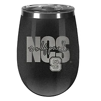 NC State Wolfpack 10oz. Onyx Wine Tumbler