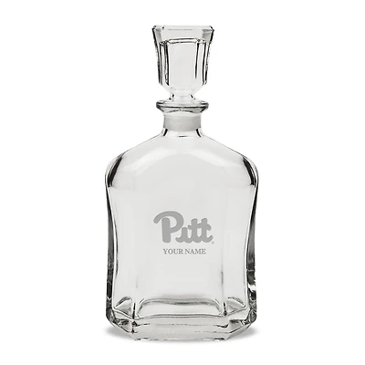 Pitt Panthers Personalized 23.75oz. Crystal Whiskey Decanter