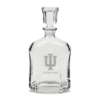 Indiana Hoosiers Personalized 23.75oz. Crystal Whiskey Decanter