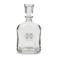 Mississippi State Bulldogs Personalized 23.75oz. Crystal Whiskey Decanter