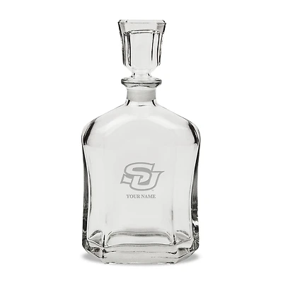 Southern University Jaguars Personalized 23.75oz. Crystal Whiskey Decanter