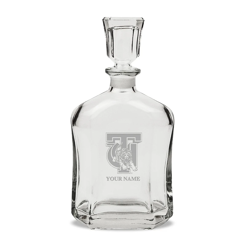 Tuskegee Golden Tigers Personalized 23.75oz. Crystal Whiskey Decanter