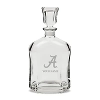Alabama Crimson Tide Personalized 23.75oz. Crystal Whiskey Decanter