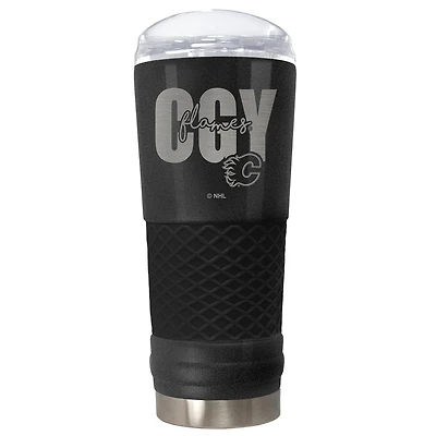 Calgary Flames 24oz. Draft Onyx Tumbler