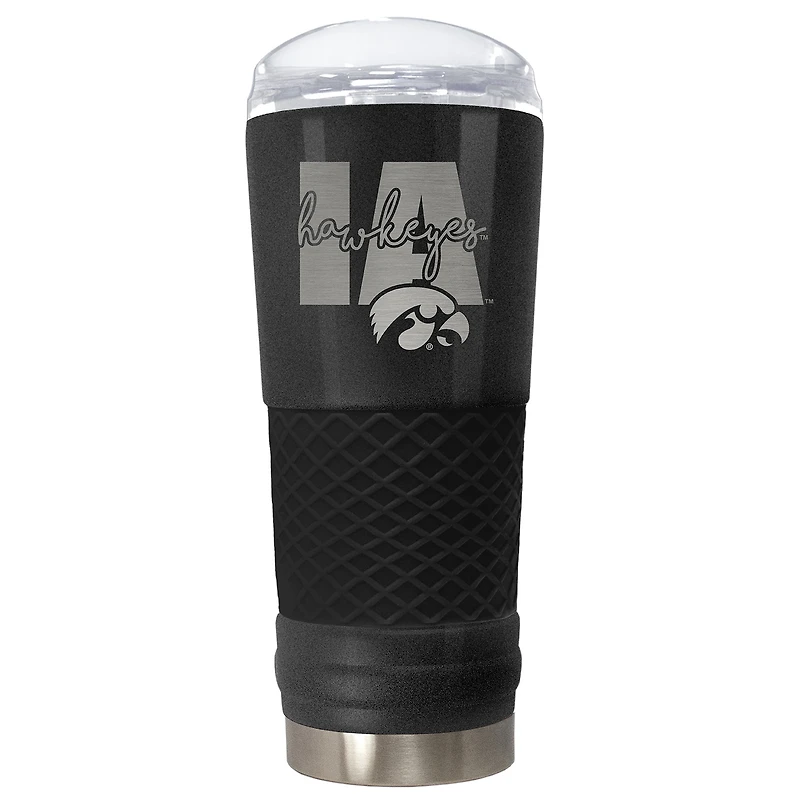 Iowa Hawkeyes 24oz. Draft Onyx Tumbler