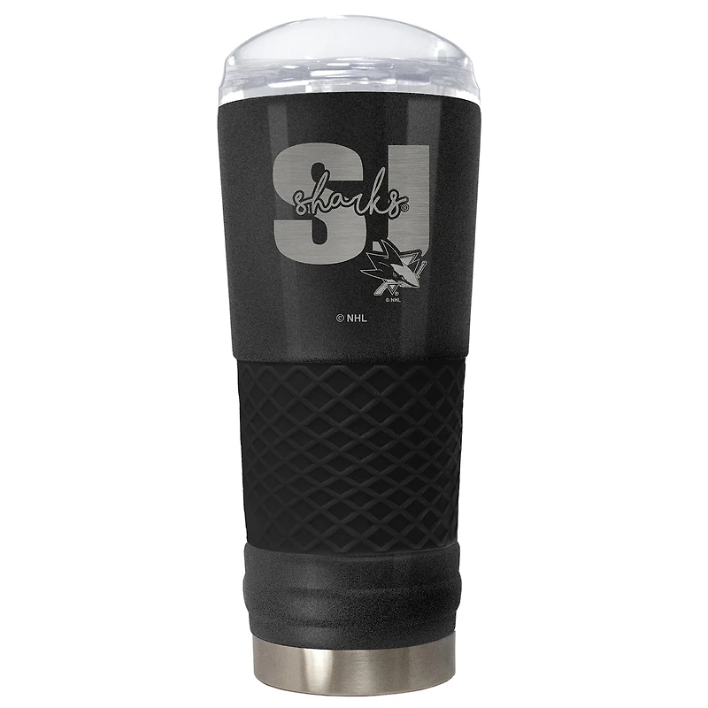 San Jose Sharks 24oz. Draft Onyx Tumbler