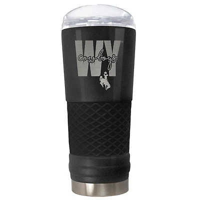 Wyoming Cowboys 24oz. Draft Onyx Tumbler
