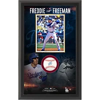 Freddie Freeman Los Angeles Dodgers Autographed Baseball Shadow Box