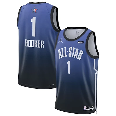 Men's Jordan Brand Devin Booker Blue 2023 NBA All-Star Game Swingman Jersey