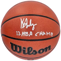 Fanatics Authentic Jonathan Kuminga Golden State Warriors 2022 NBA Finals Champions Autographed Wilson Indoor/Outdoor Basketball with ''22 NBA Champ'' Inscription