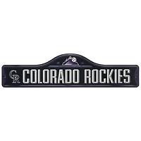 Colorado Rockies 5'' x 20'' Metal Street Sign