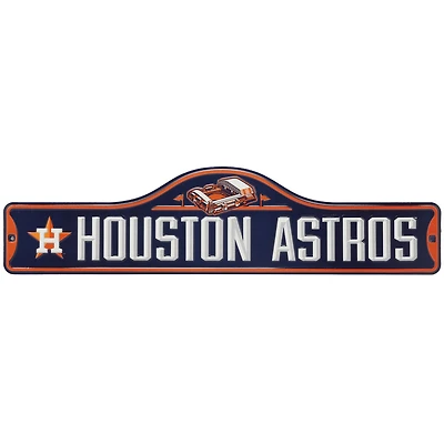 Houston Astros 5'' x 20'' Metal Street Sign
